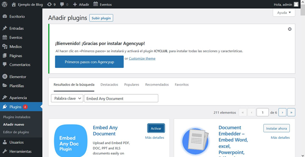 Instalar Embed Any Document